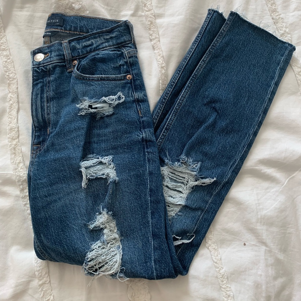 Aeropostale mom jeans